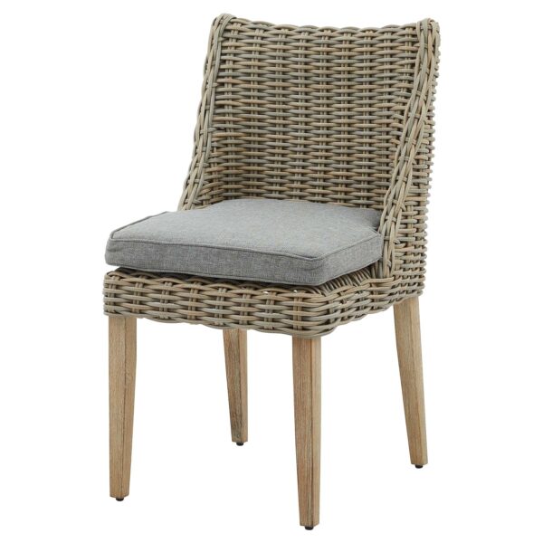 Amalfi Collection Outdoor Round Dining Chair - Image 2