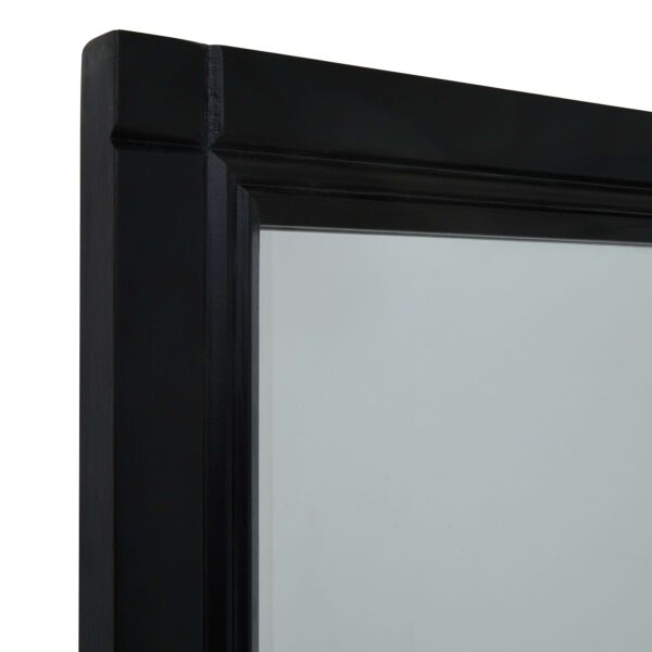 Black Wood XL Window Mirror - Image 2