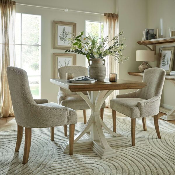 Brockham Taupe Dining Chair - Image 7