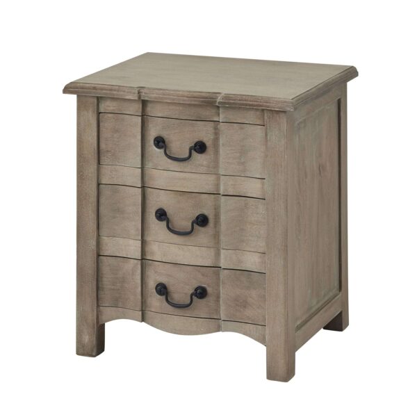 Copgrove Collection 3 Drawer Bedside Table - Image 2