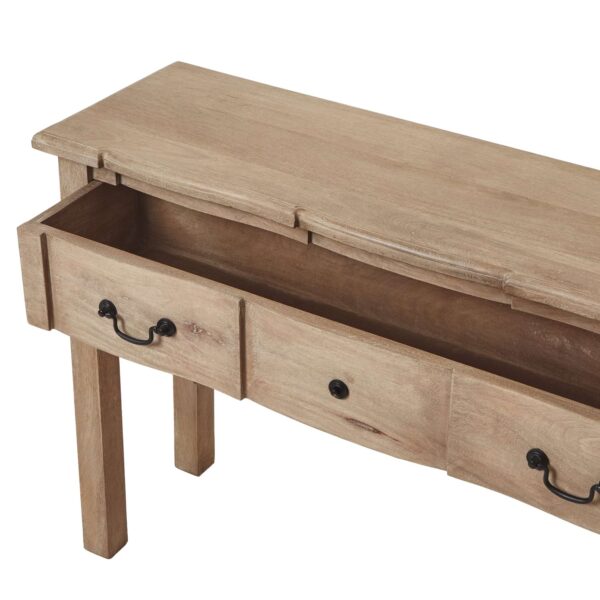 Copgrove Collection 3 Drawer Console Table - Image 5