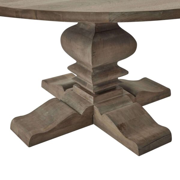 Copgrove Collection Round Pedestal Dining Table - Image 4