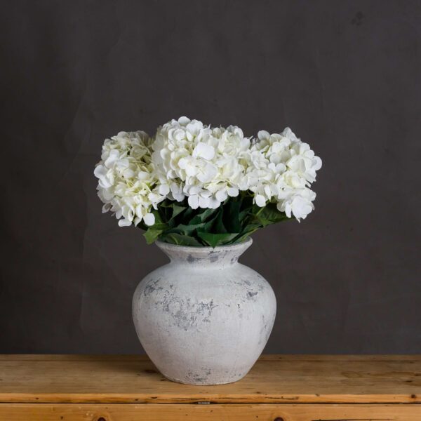 Darcy Antique White Vase - Image 4