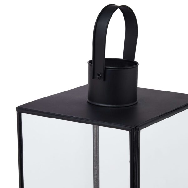 Flat Top Medium Black Lantern - Image 2