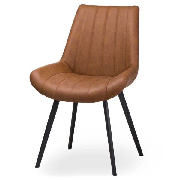 Malmo Tan Dining Chair - Image 2