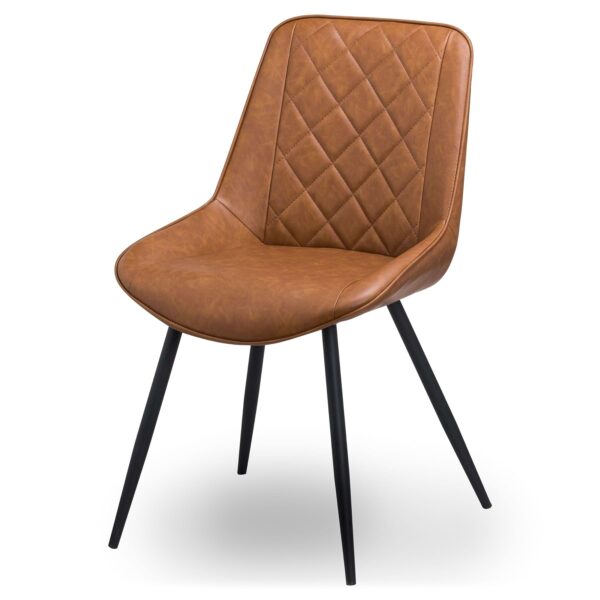 Oslo Tan Dining Chair - Image 2