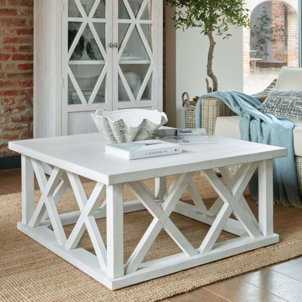 Stamford Collection Plank Square Coffee Table