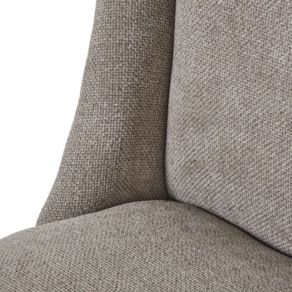 Crompton Woven Taupe Dining Chair - Image 5