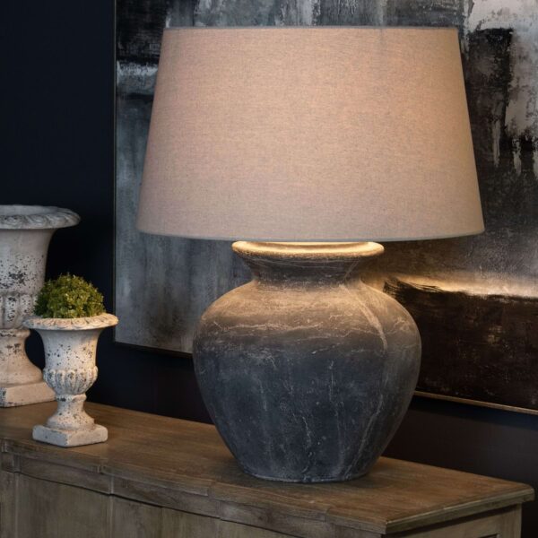 Amalfi Grey Table Lamp