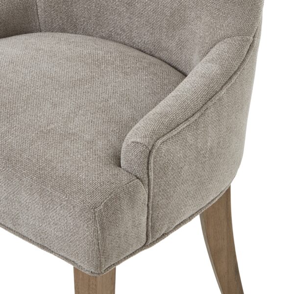 Brockham Woven Taupe Dining Chair - Image 2