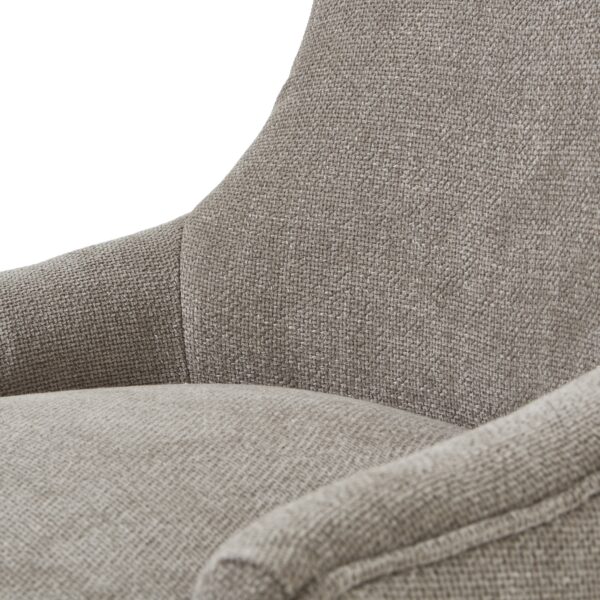 Brockham Woven Taupe Dining Chair - Image 5