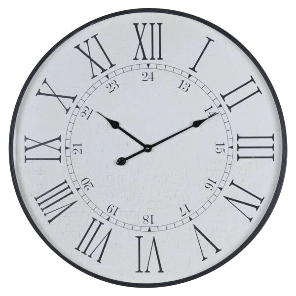 Large Embossed Station Clock - Image 2