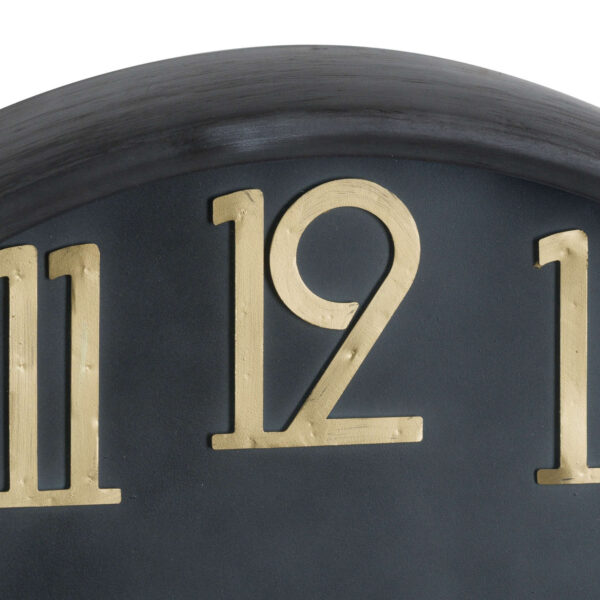 Large Brass and Black Soho Clock - Image 3