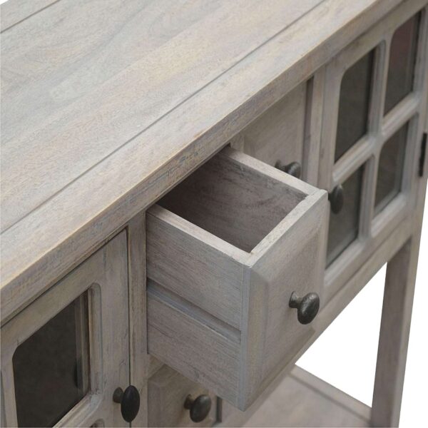 Stone Wash Glazed Console Table - Image 3