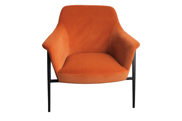 Tennyson Armchair in Sunburst Orange