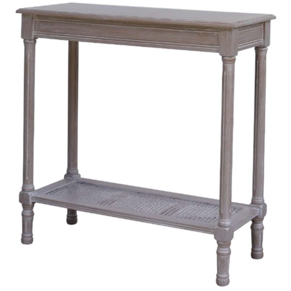 The Serene Collection Rattan Console Table