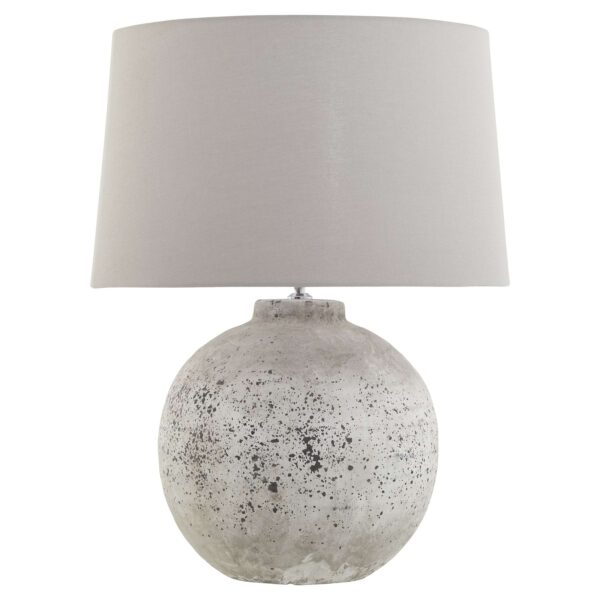 Tiber Large Stone Ceramic Lamp - Image 2