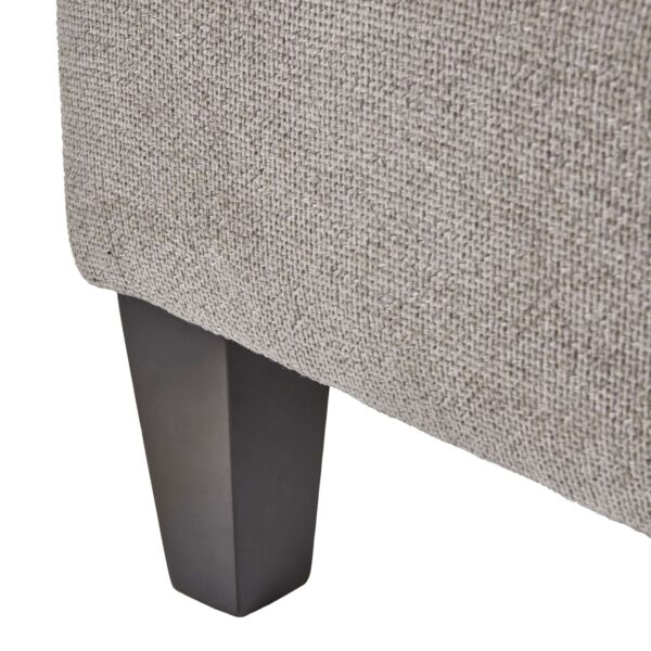 Vesper Taupe Foot Stool - Image 3